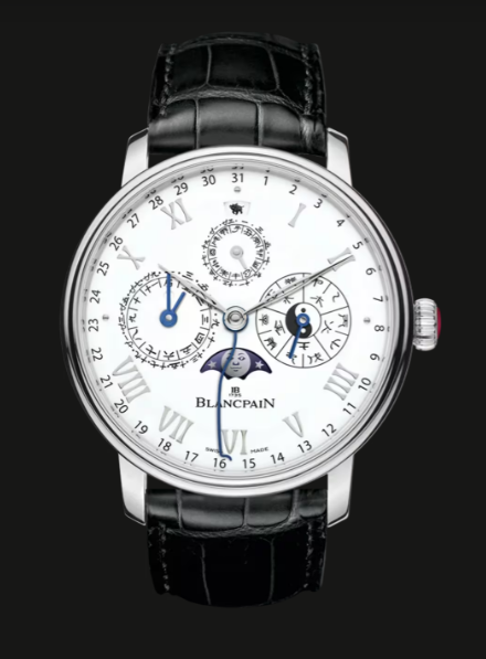 Blancpain Villeret Calendrier Chinois Traditionnel Replica Watch 0888G 3431 55B